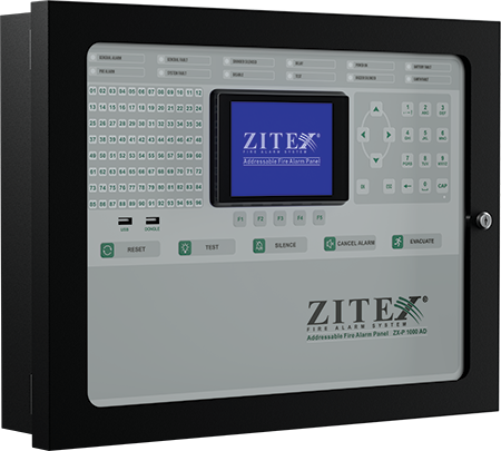 کنترل پانل آدرس‌پذیر ZX-P 1000 AD زیتکس
