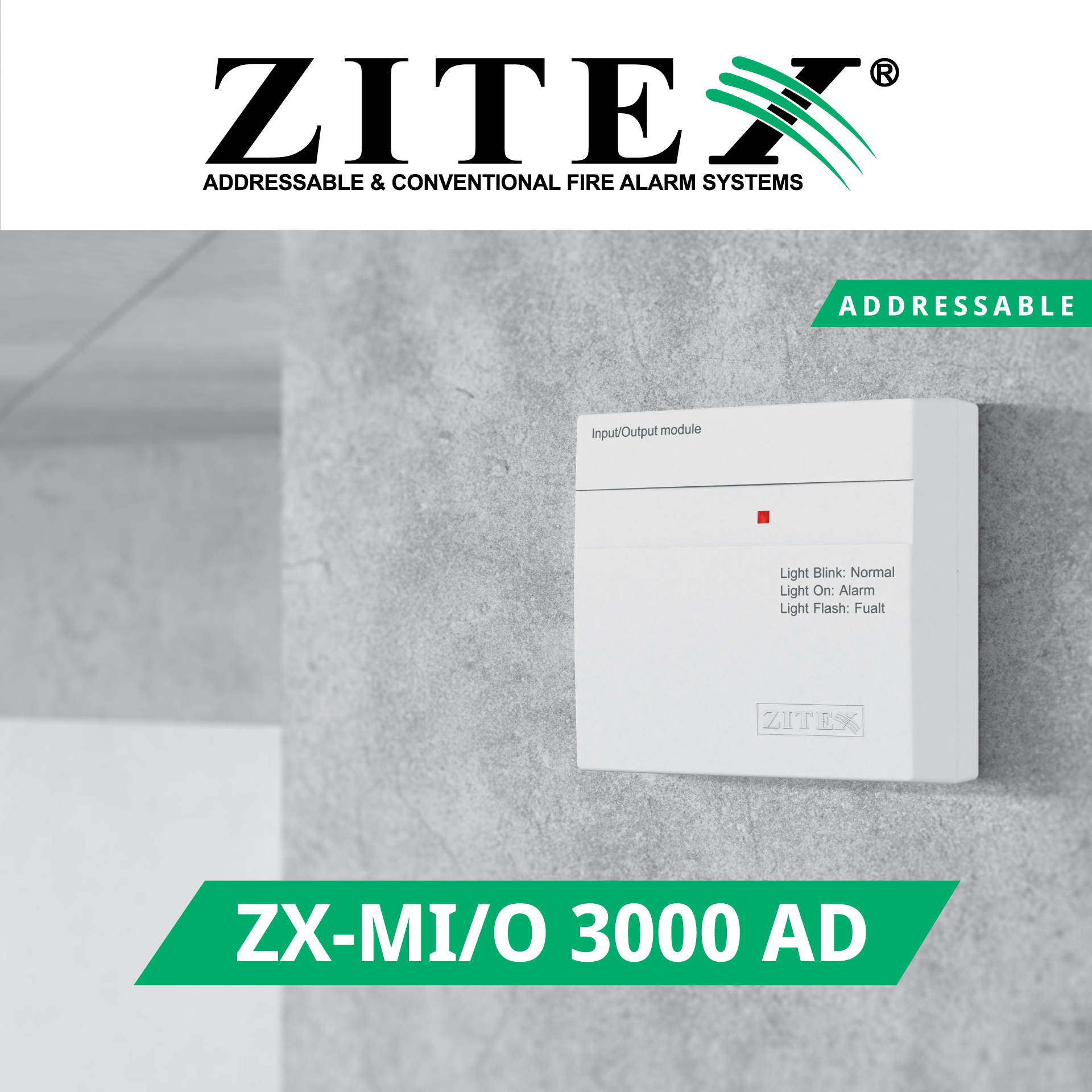 پست اینستاگرام ماژول ورودی/خروجی آدرس پذیر ZX-MI/O 3000 AD