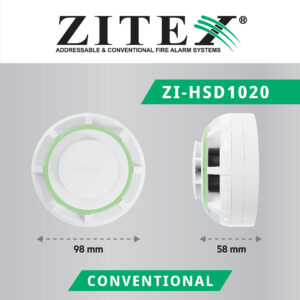 پست اینستاگرام دتکتور ترکیبی دود و حرارت کانونشنال ZI-HSD 1020​