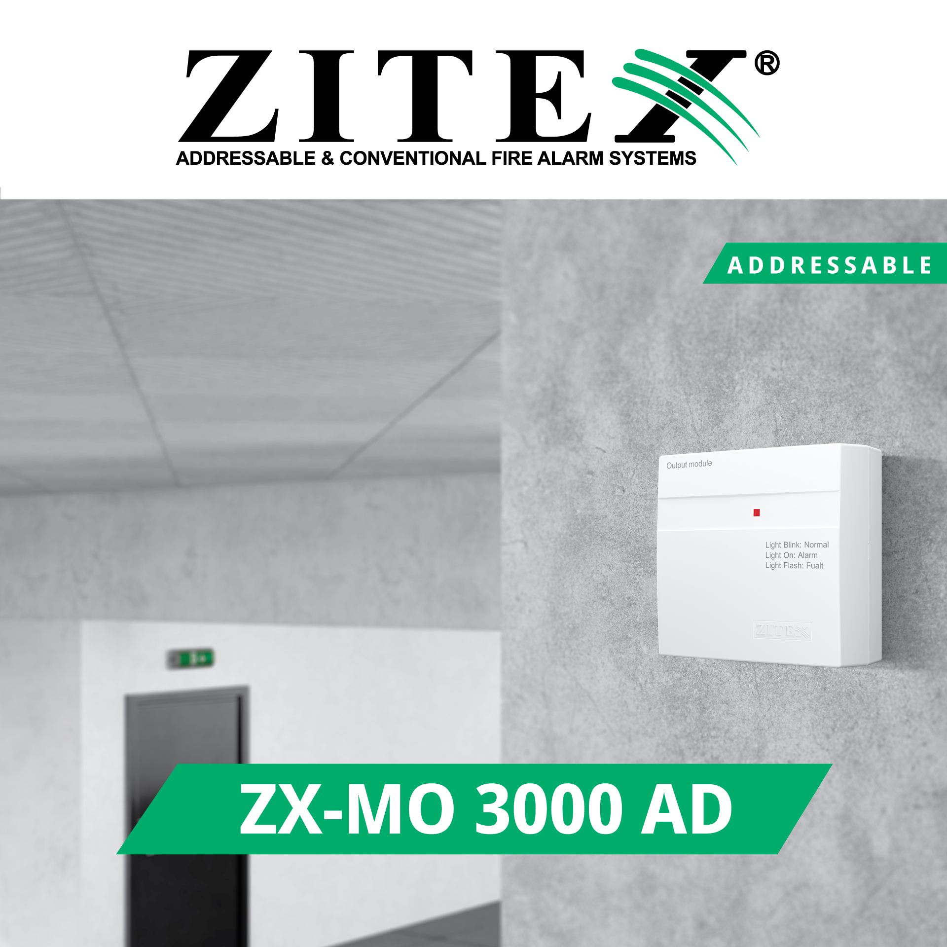 پست اینستاگرام ماژول خروجی آدرس پذیر ZX-MO 3000 AD