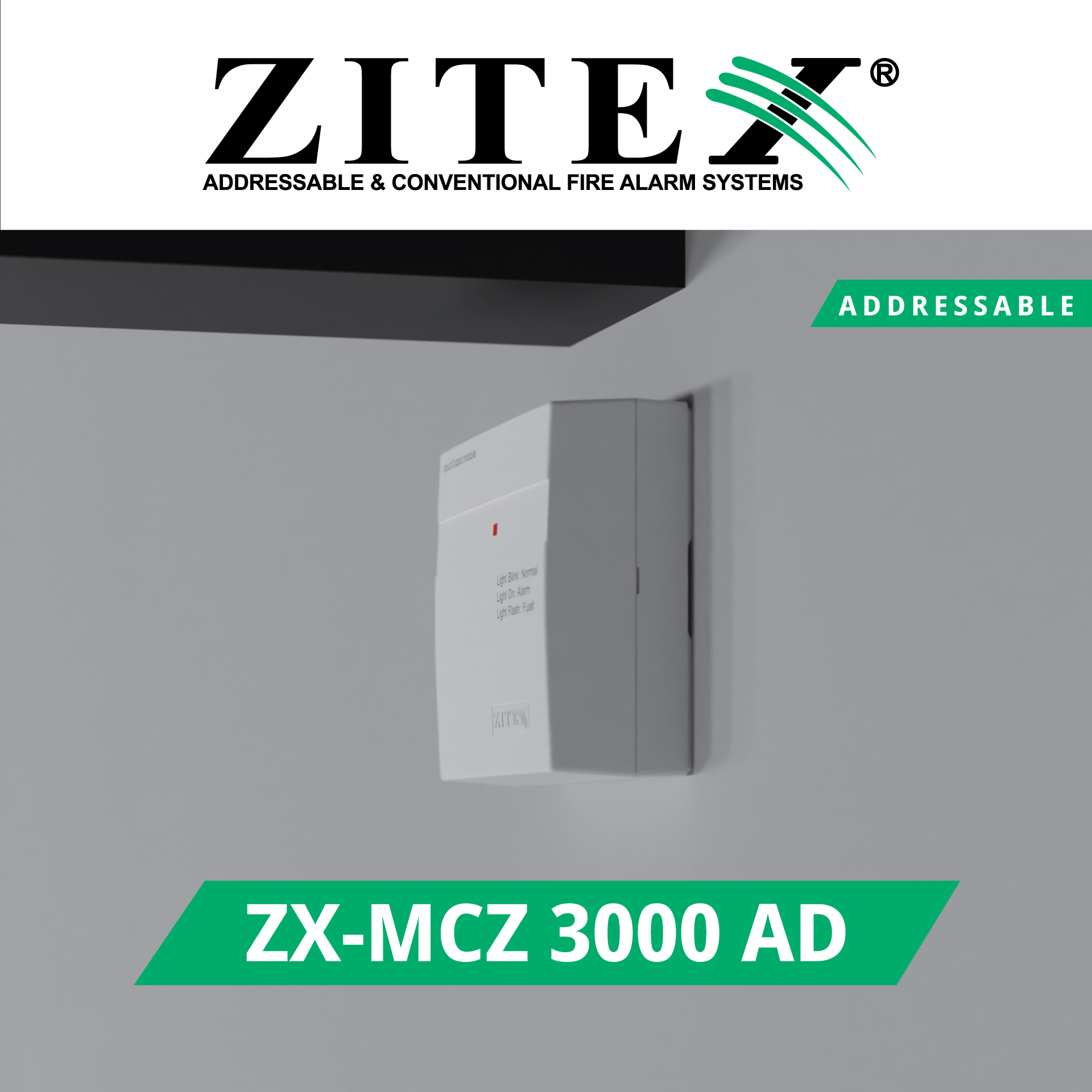ماژول زون کانونشنال آدرس پذیر ZX-MCZ 3000 AD​