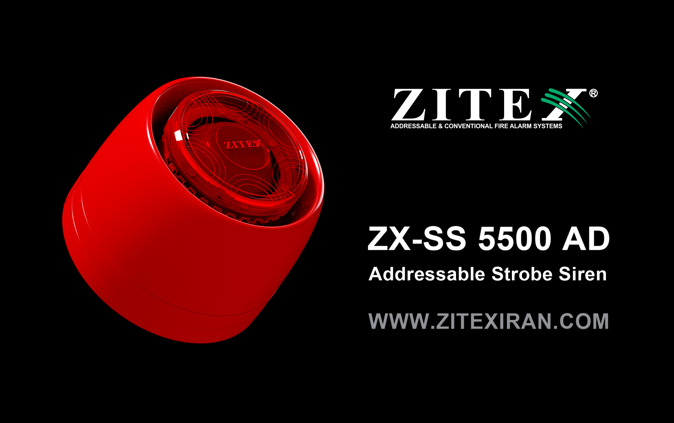 آژیر فلاشر آدرس پذیر ZX-S 5500 AD